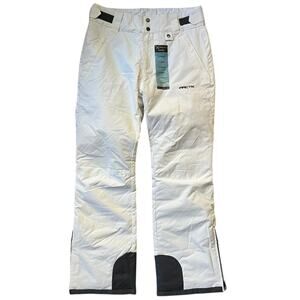 NEW Arctix White Insulated Snow Ski Pants Winter 31" inseam Women's Medium